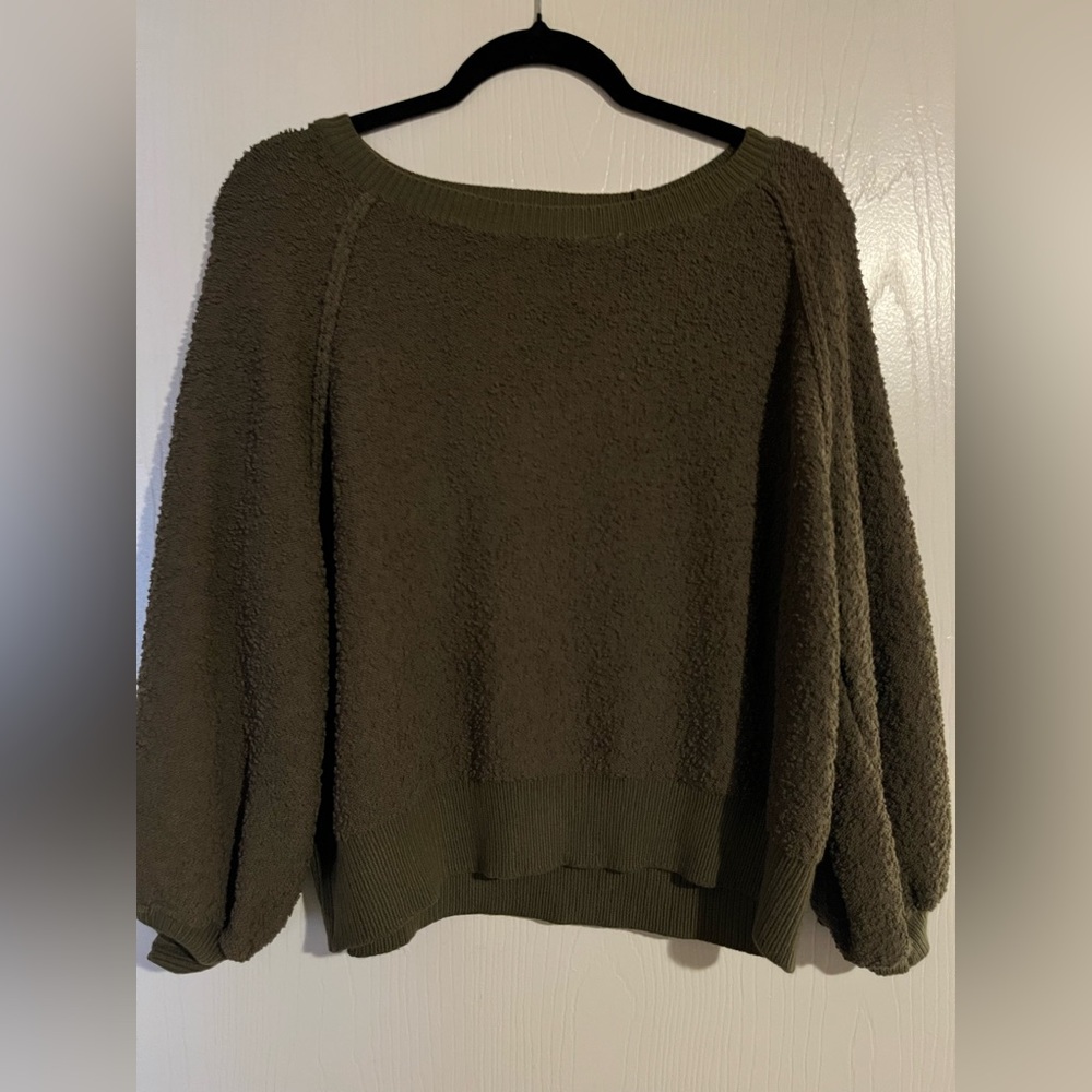 Altar'd State Olive Textured Sweater